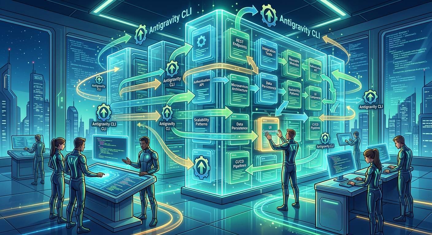Skill-Based Workflow
Define reusable Skills for repetitive company workflows, such as implementing REST endpoints or writing integration tests.
Use Antigravity CLI best practices to keep agent behavior consistent across teams.
Store Skills in a centralized location for easy access and management.
